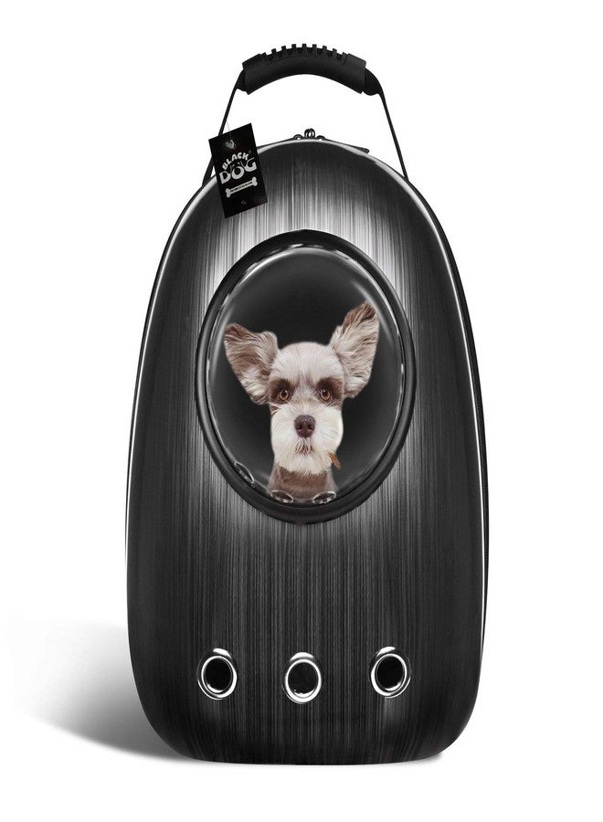 BLACK DOG Carrier Bag for Pets Cat Dog Puppy Carrier Travel Bag Space Capsule Astronaut Backpack Breathable and All Small Pets Travel Bag,Waterproof & Light Weight Bags (Color May Vary) - Image 1